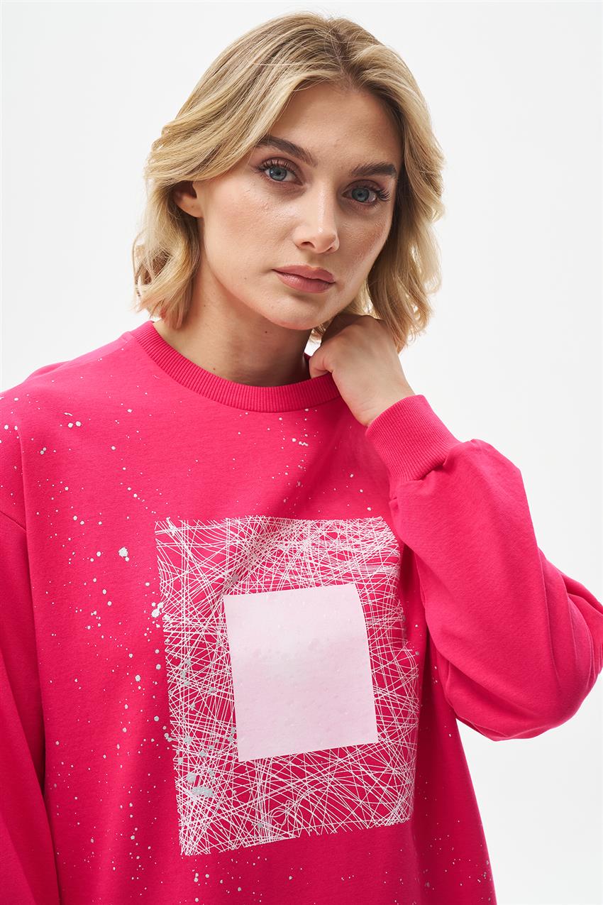 Sweatshirt-Fuchsia 270106-R091