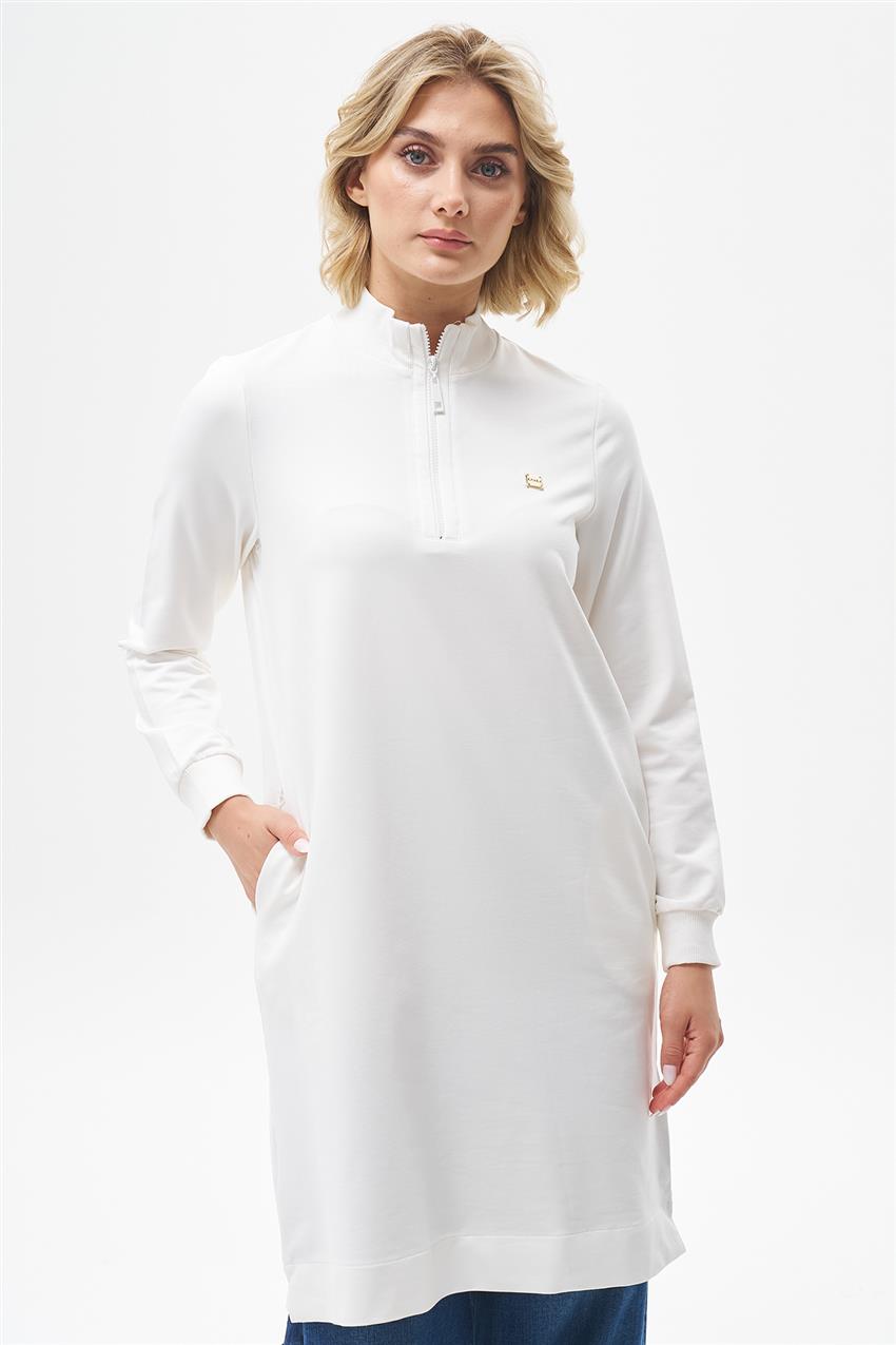 Tunic-Ecru KY-B24-81071-35