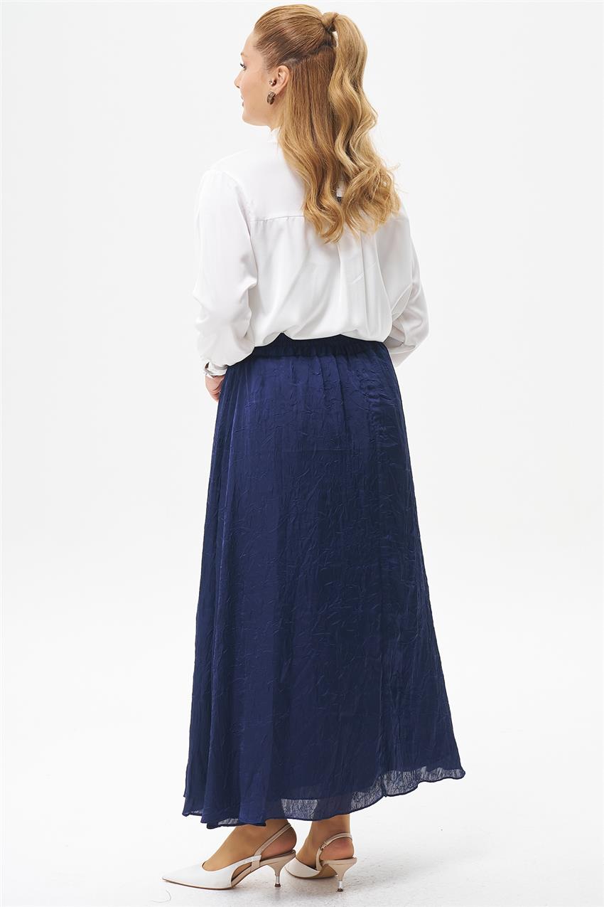 Skirt-Navy Blue 420055-R172