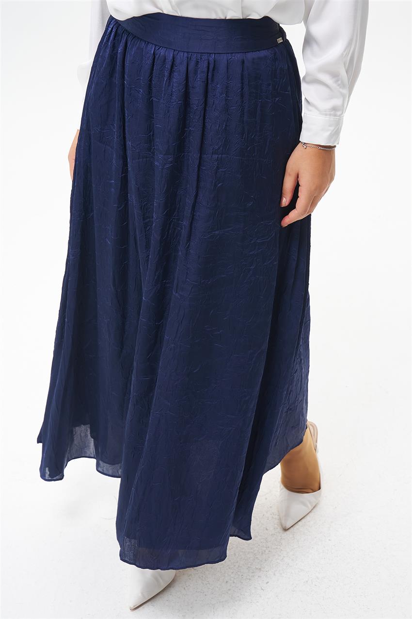 Skirt-Navy Blue 420055-R172