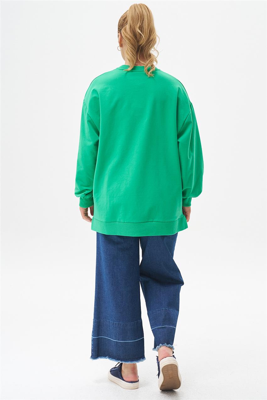 Sweatshirt-Benetton Green 270069-R337