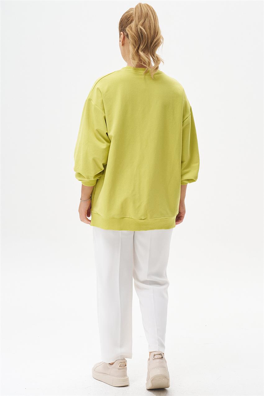 Sweatshirt-Pistachio Green 270072-R090