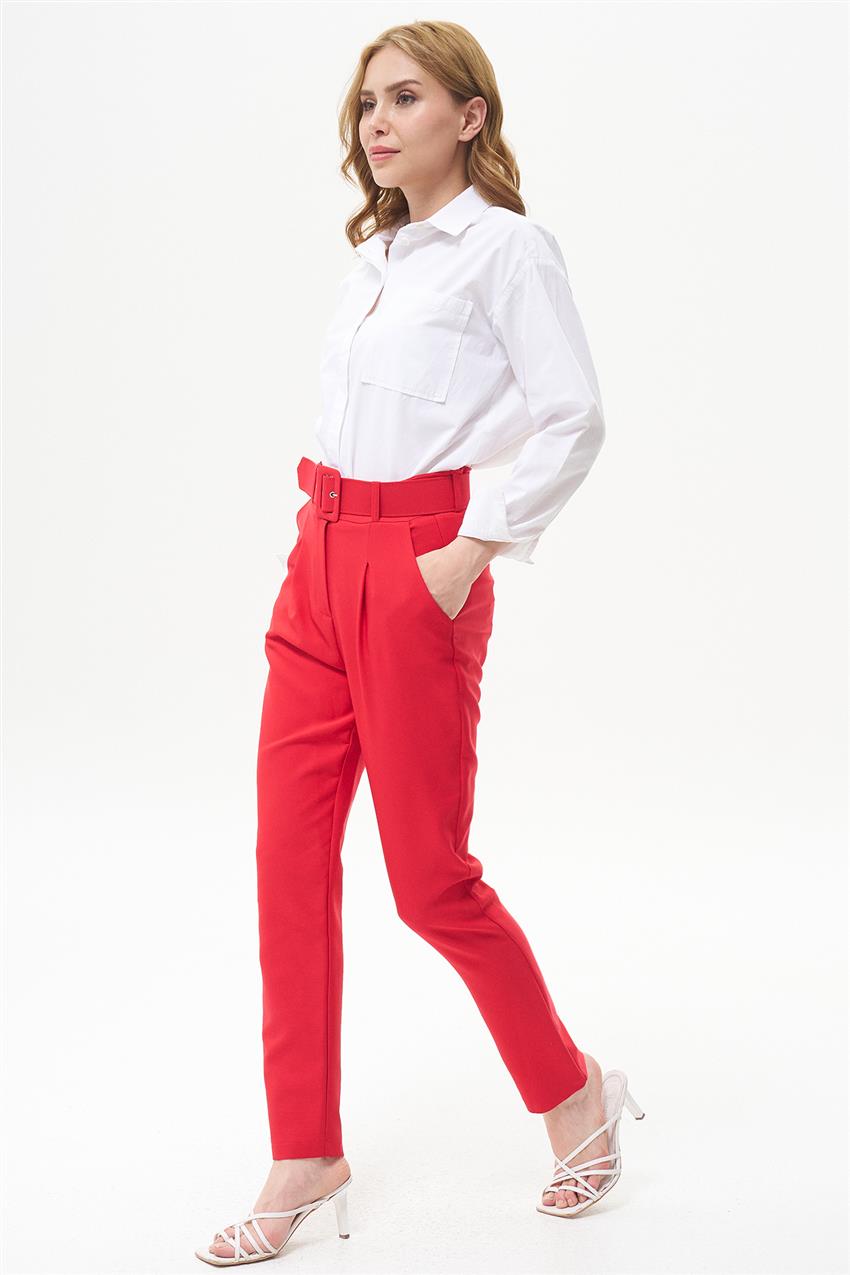 Pants-Red lvss2241017-C750