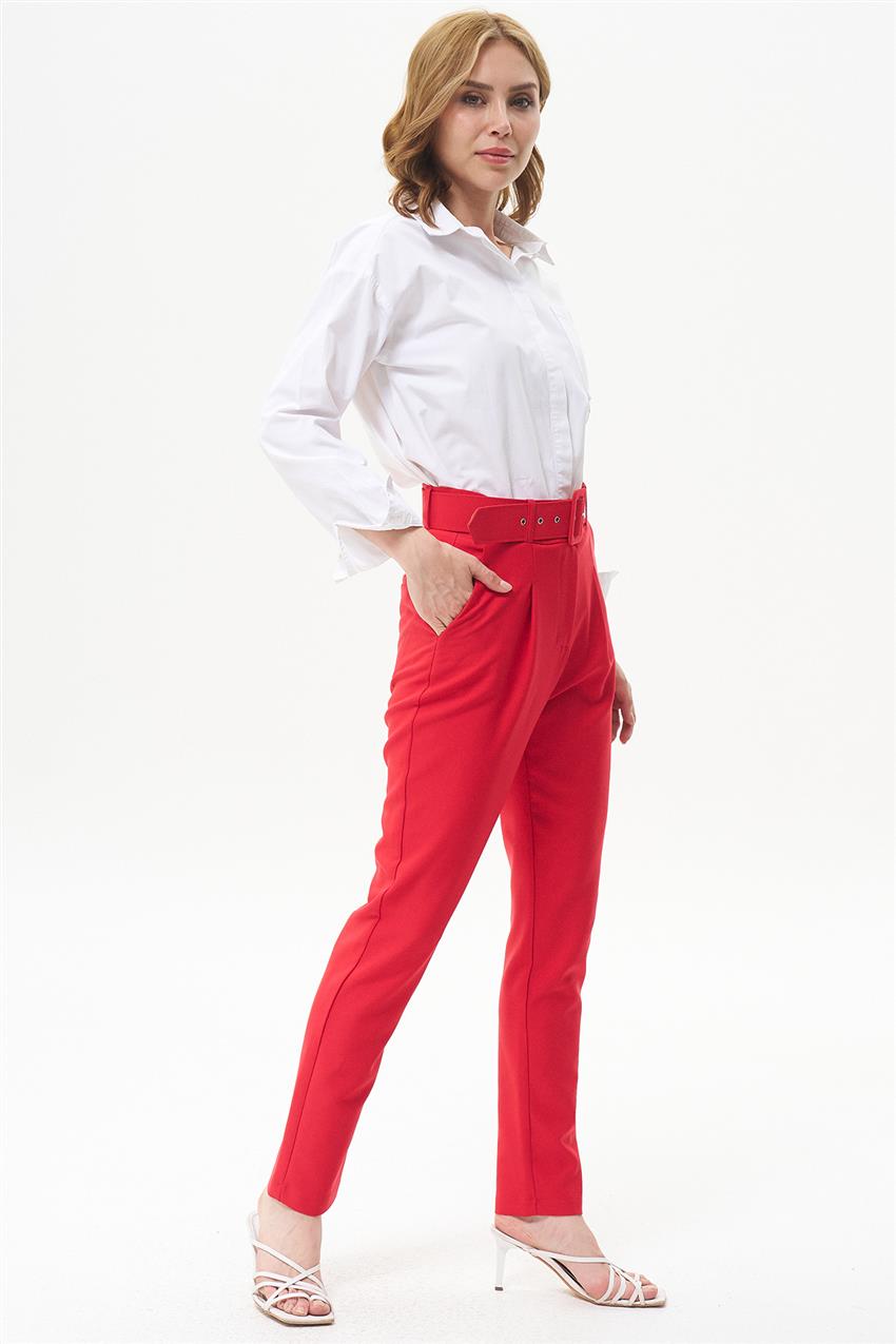 Pants-Red lvss2241017-C750