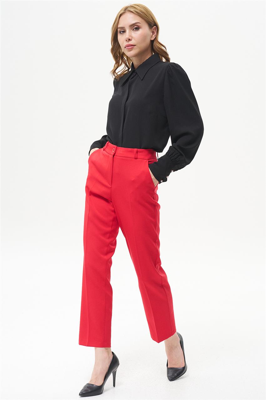 Pants-Red lvss2241018-C750