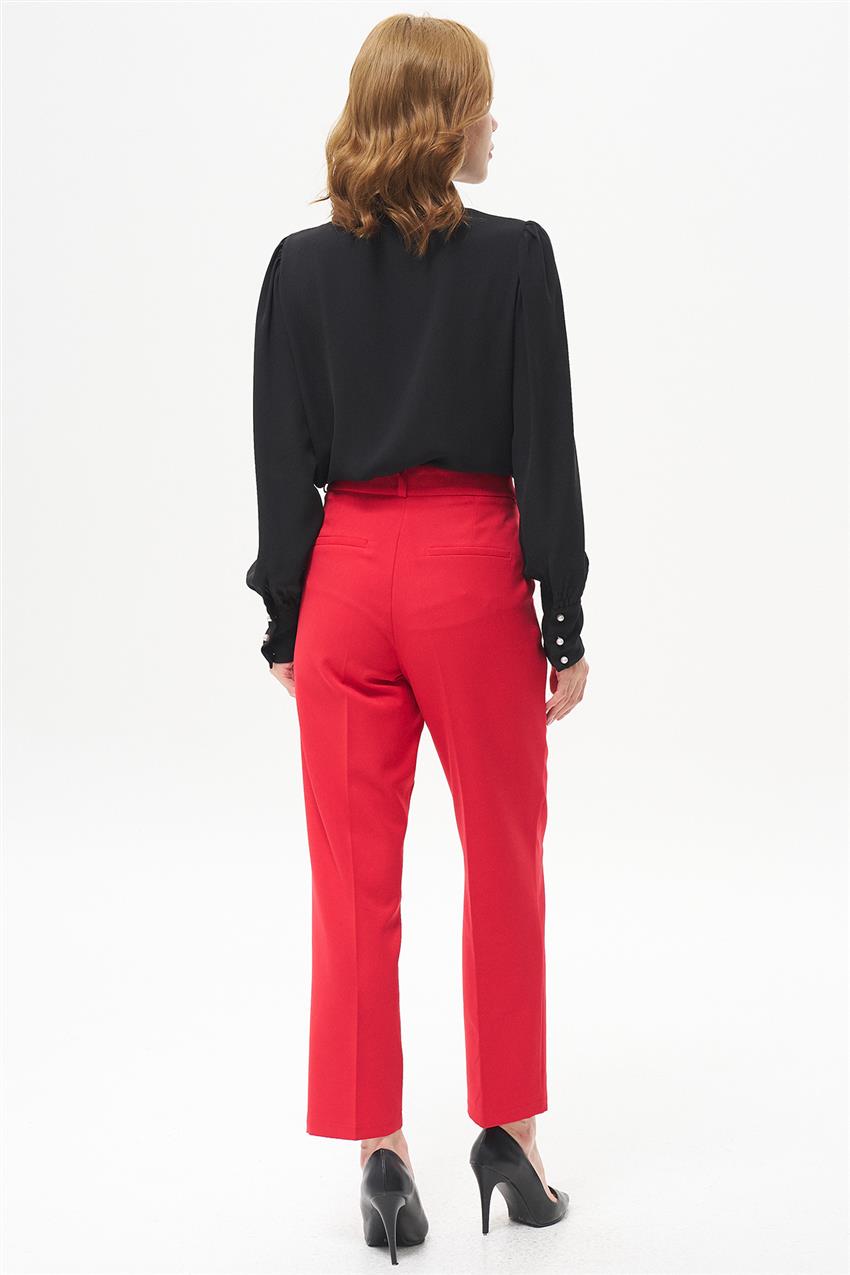 Pants-Red lvss2241018-C750