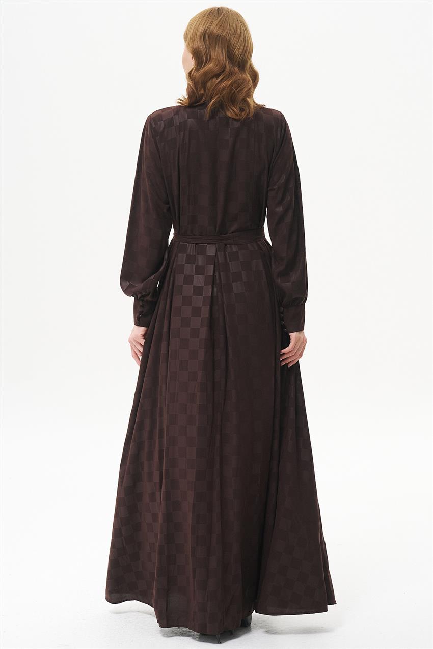 Abaya-Dark Brown 520215-R030