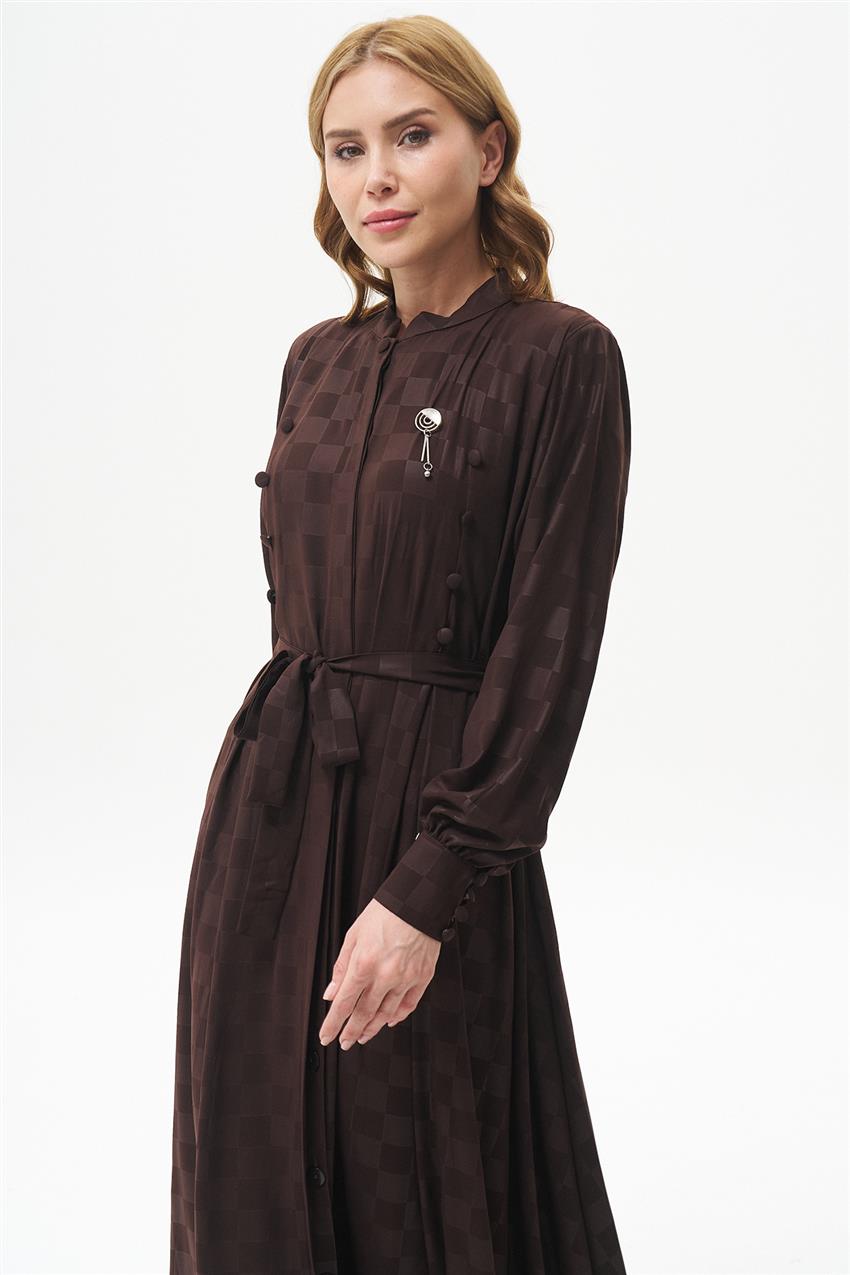 Abaya-Dark Brown 520215-R030