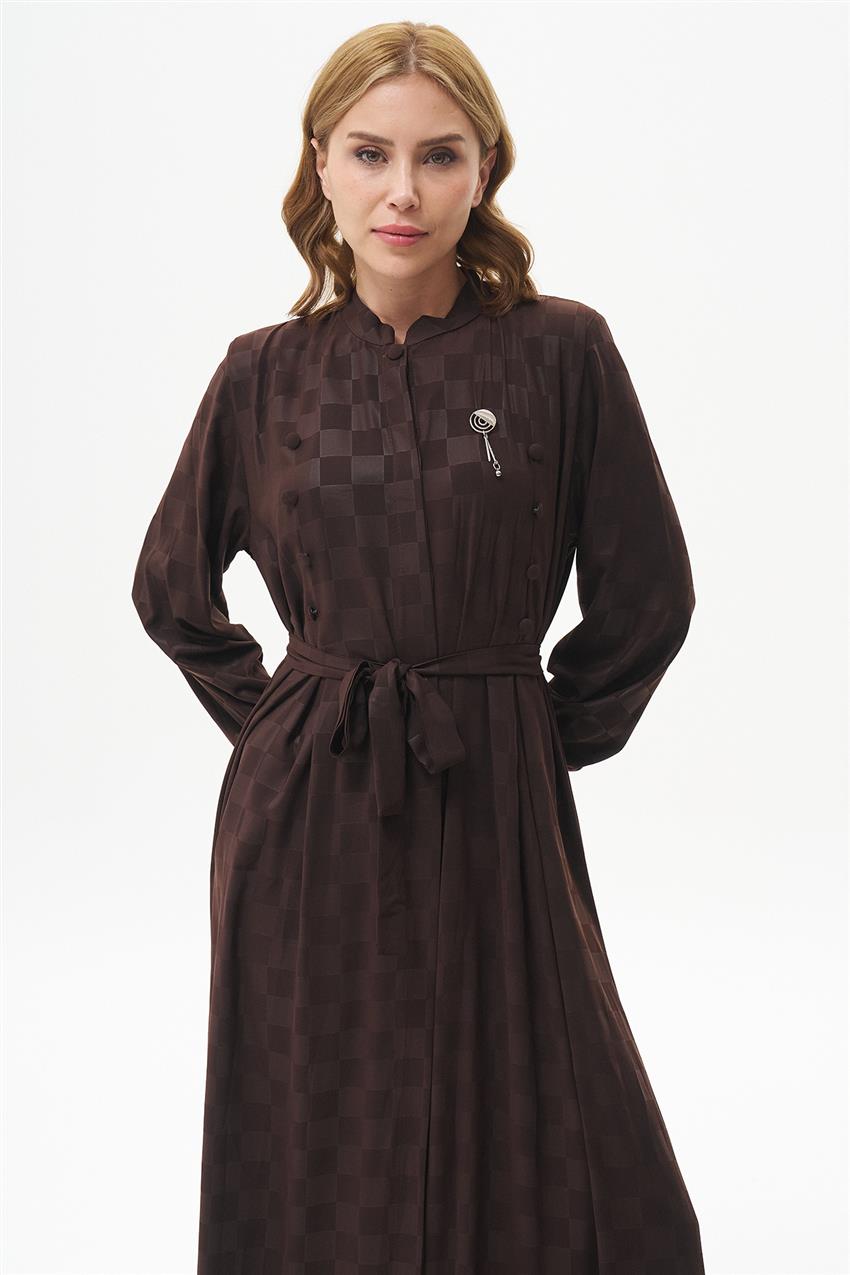 Abaya-Dark Brown 520215-R030