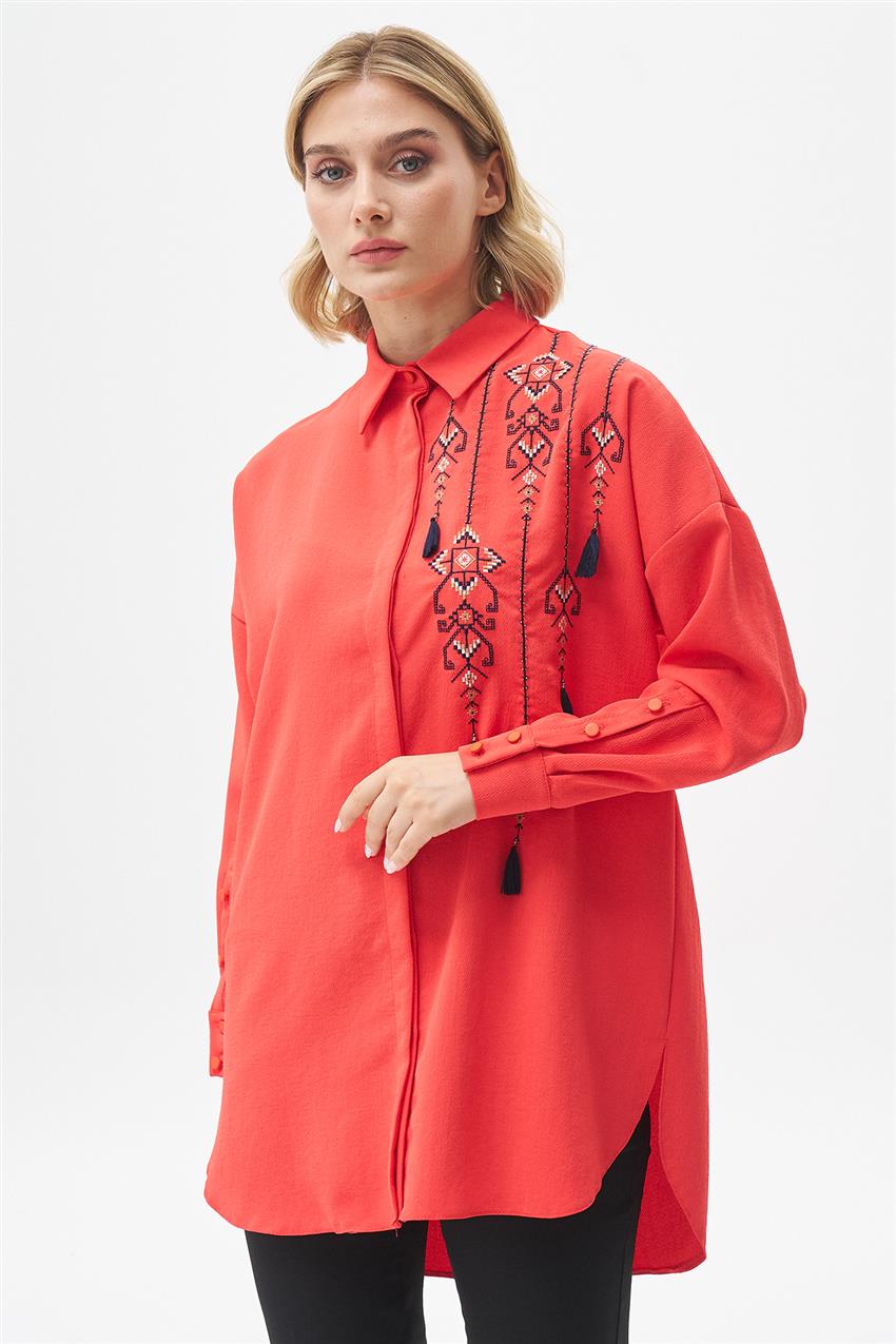 Tunic-Red KA-A23-21045-19