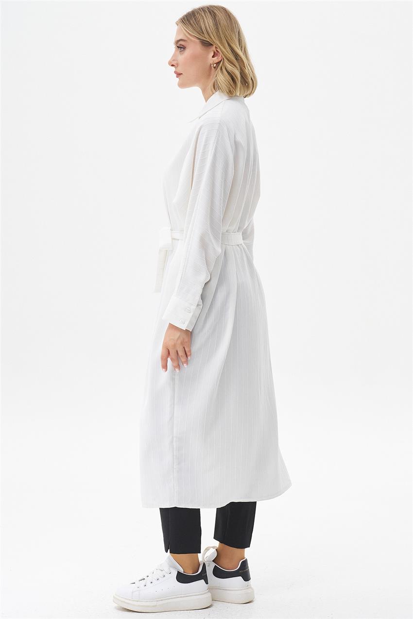 Tunic-Ecru KYL-B384-52