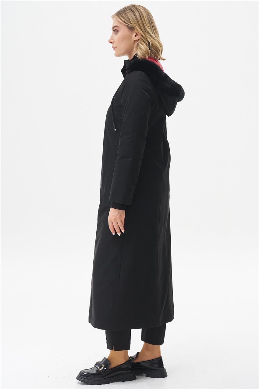 Coat-Black DO-A23-60007A-01