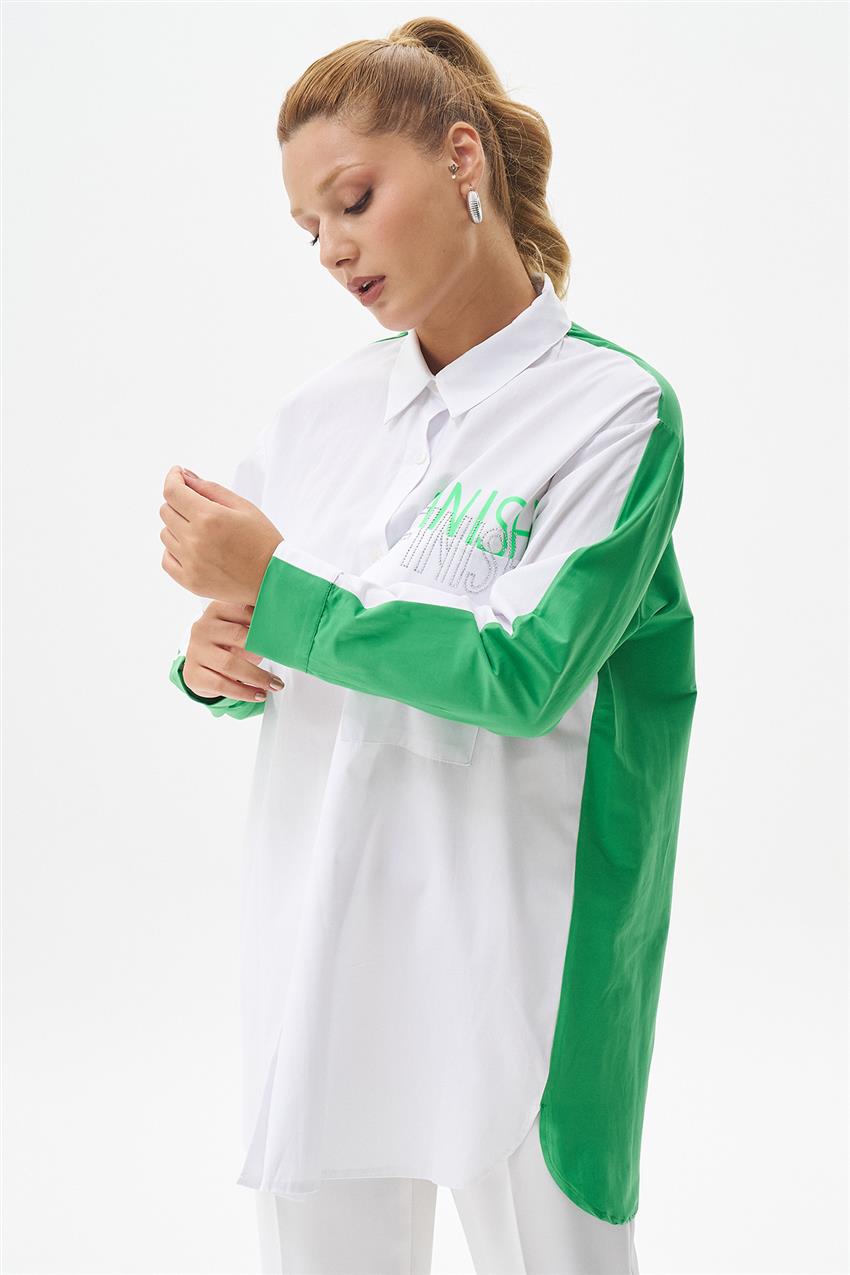 Shirt-Benetton Green 230011-R337