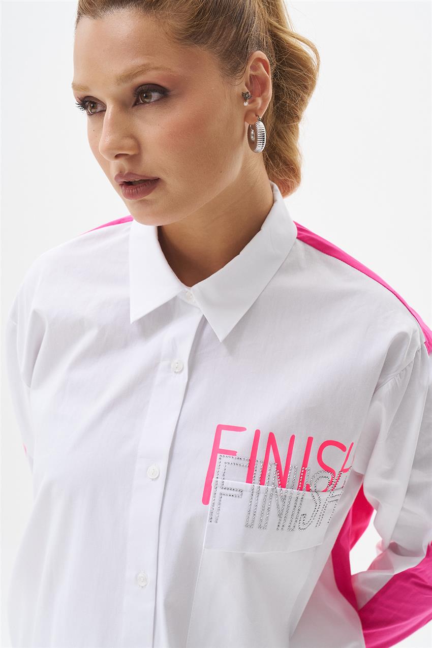 Shirt-Fuchsia 230011-R091