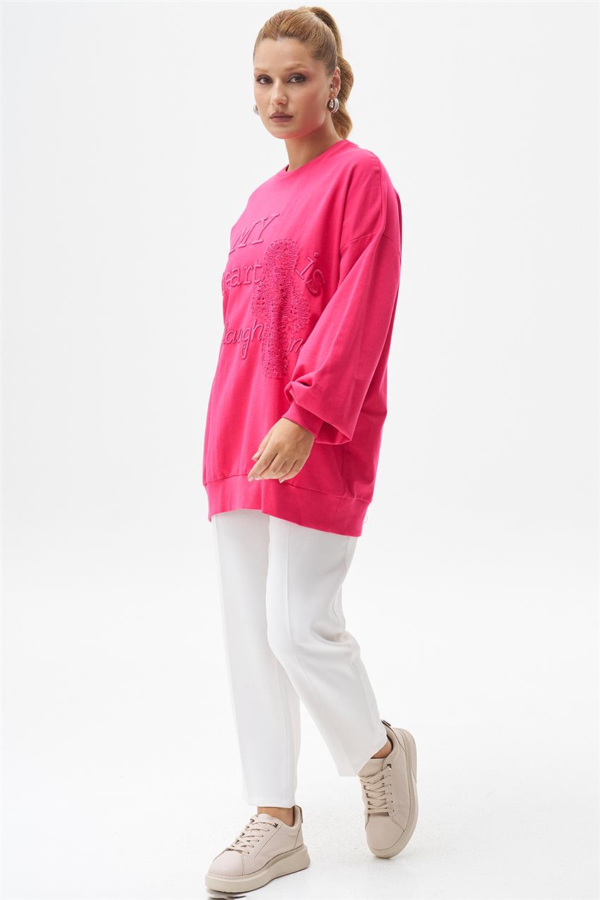 Sweatshirt-Fuchsia 270020-R091