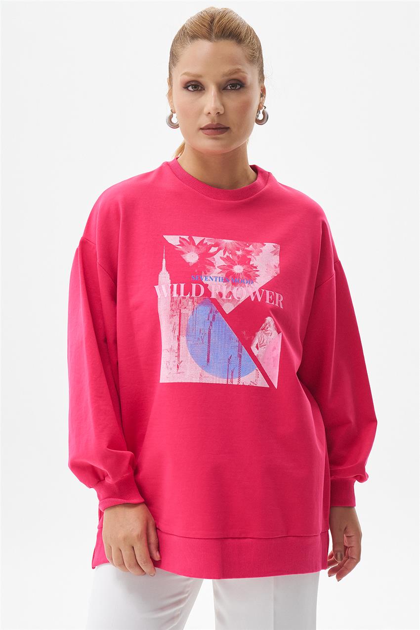 Sweatshirt-Fuchsia 270069-R091