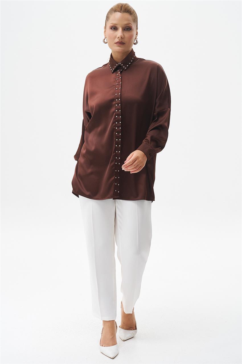 Shirt-Brown KYL-A891-68