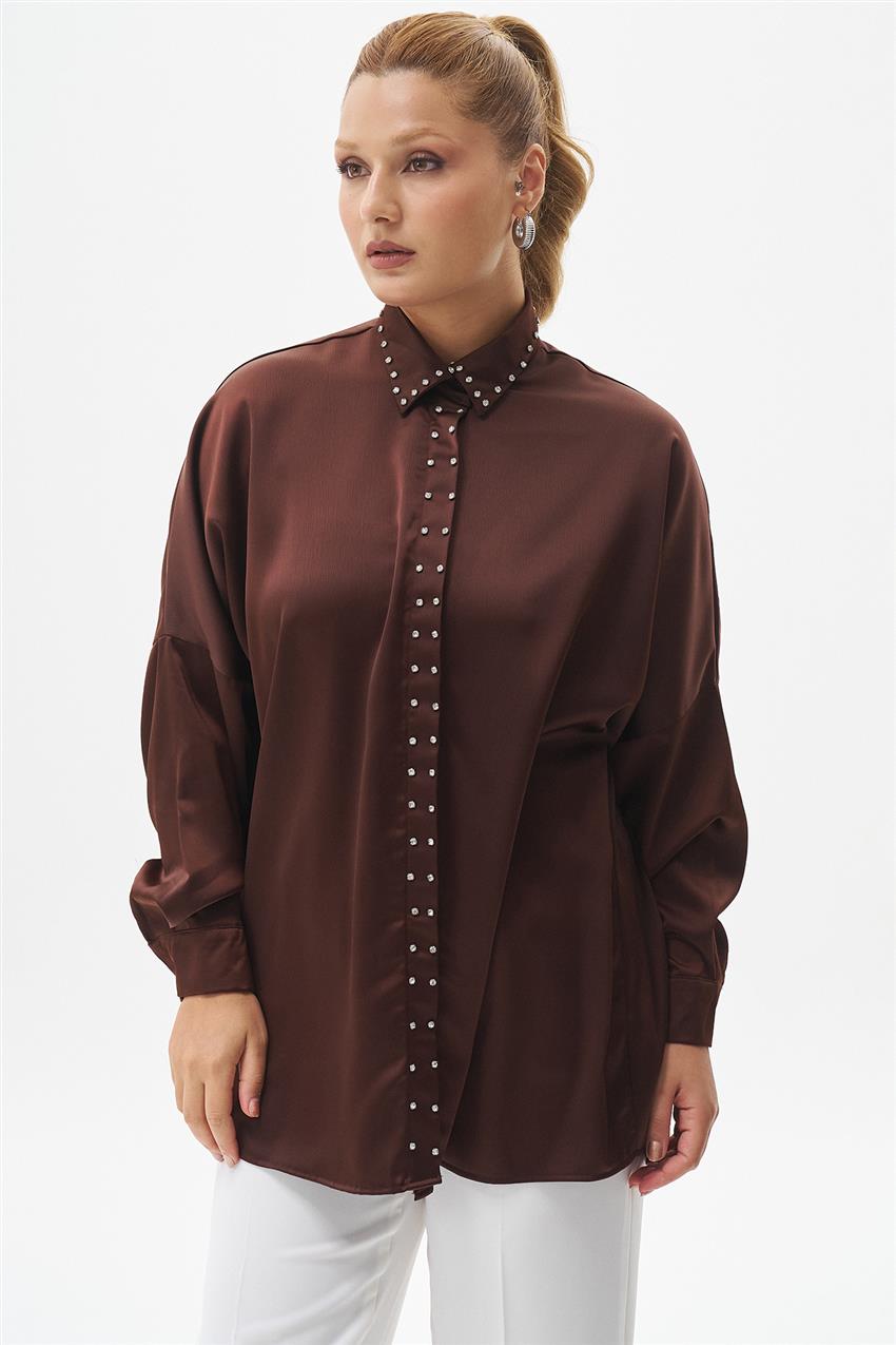 Shirt-Brown KYL-A891-68