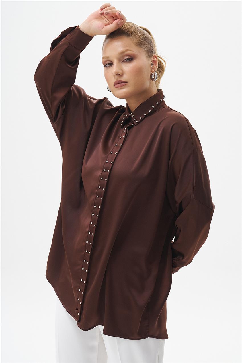 Shirt-Brown KYL-A891-68