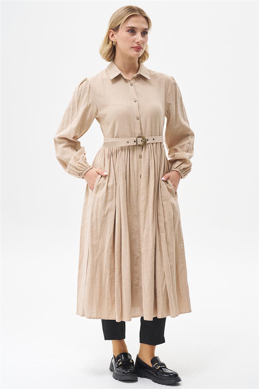 Dress-Beige KYL-A193-11