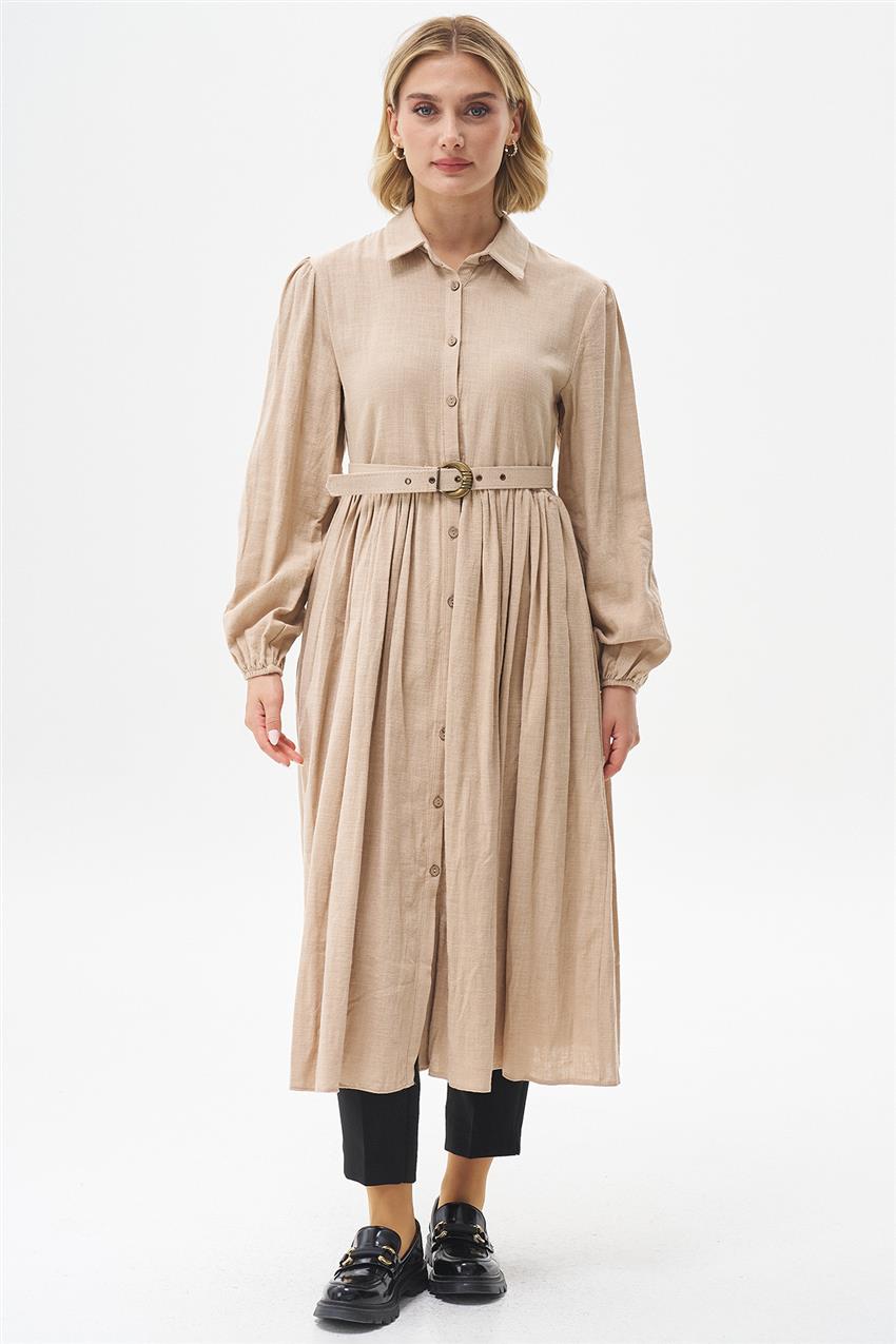 Dress-Beige KYL-A193-11