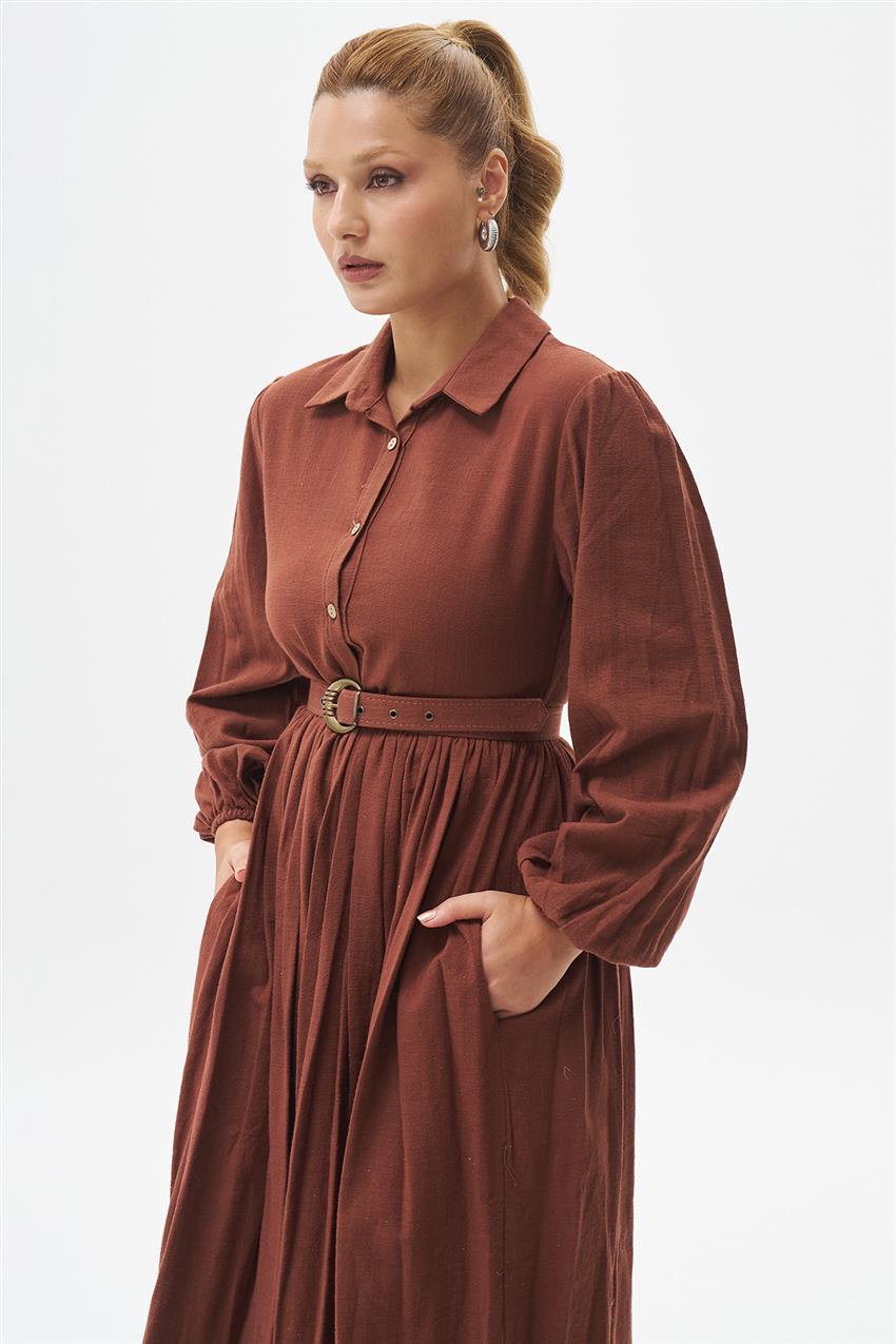 Dress-Brown KYL-A193-68