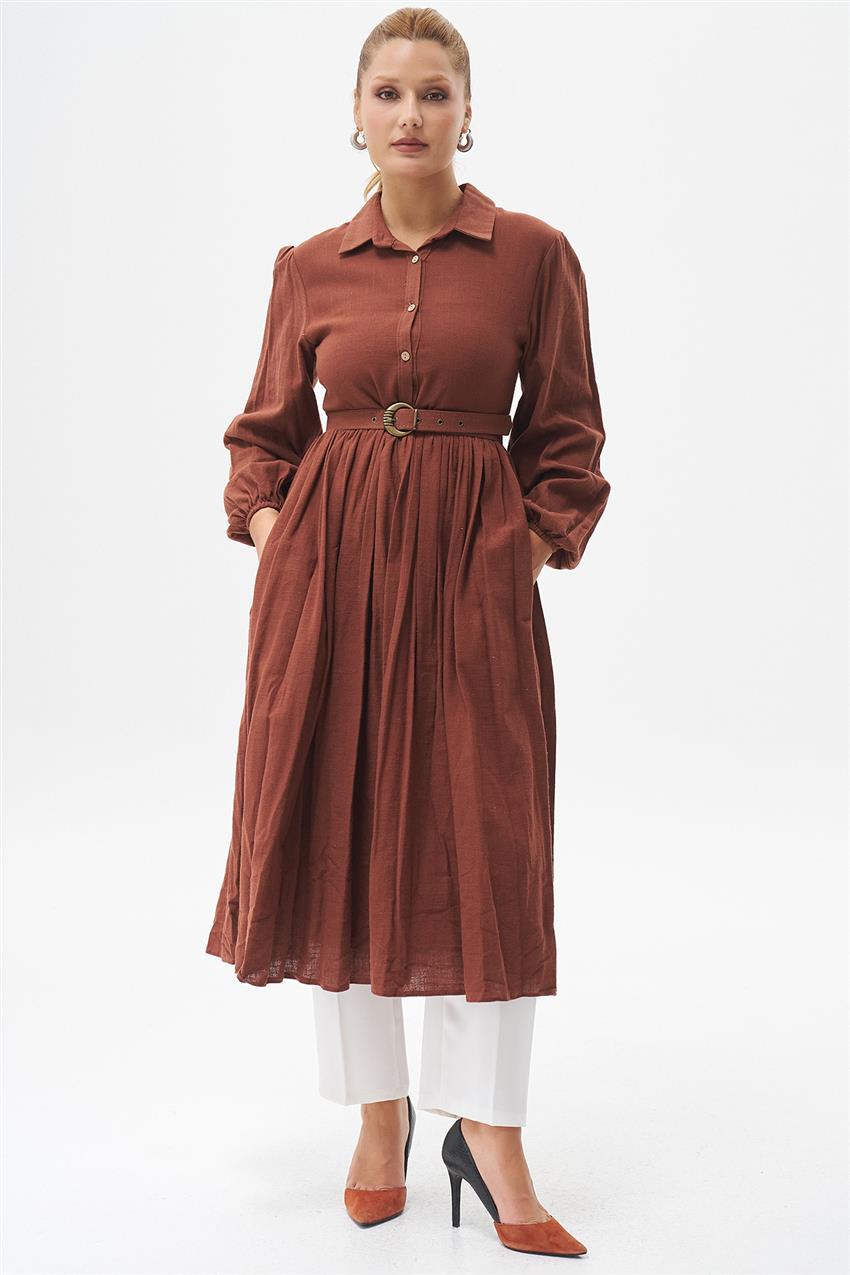 Dress-Brown KYL-A193-68