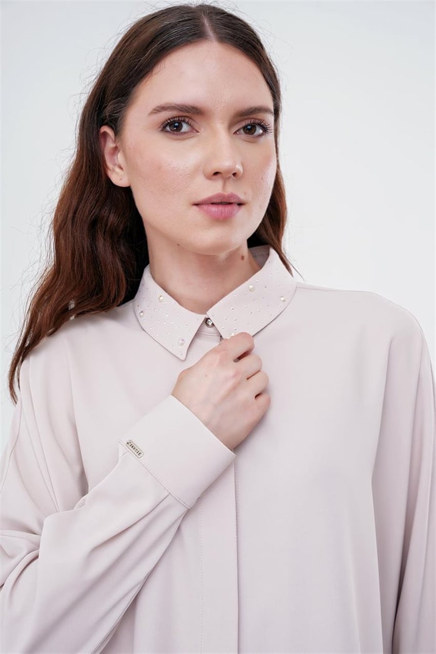 Shirt-Beige G-0055-R1041