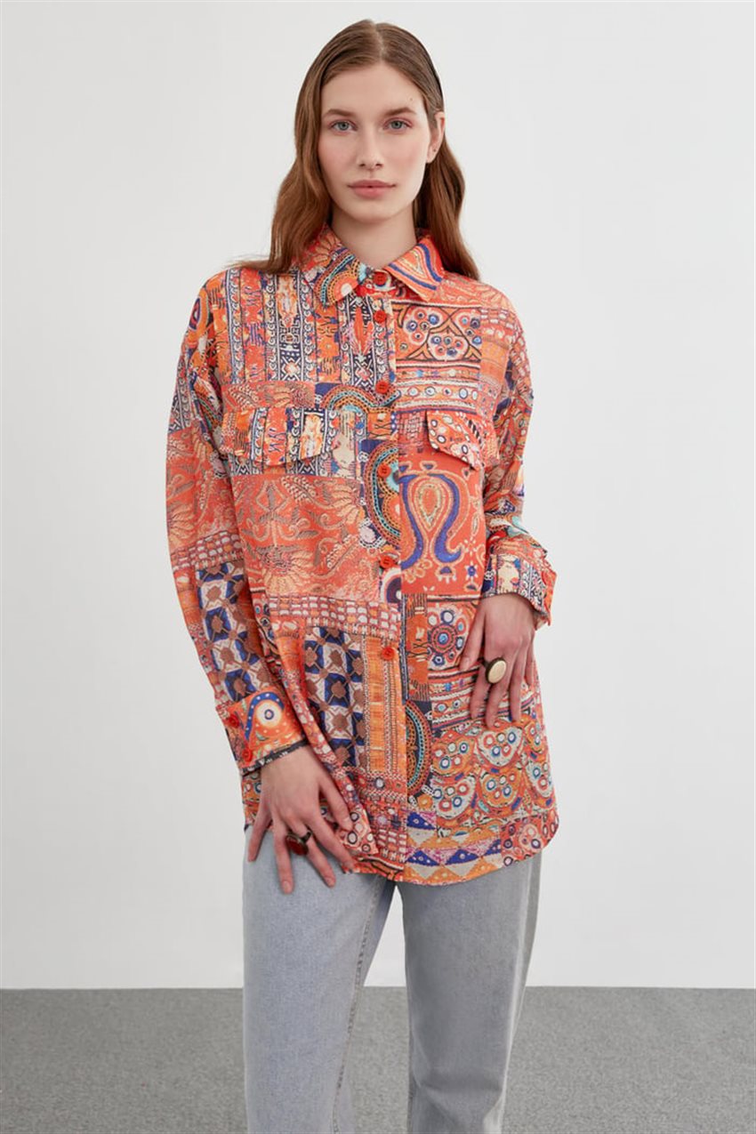 Shirt-orange G-0066-R1187