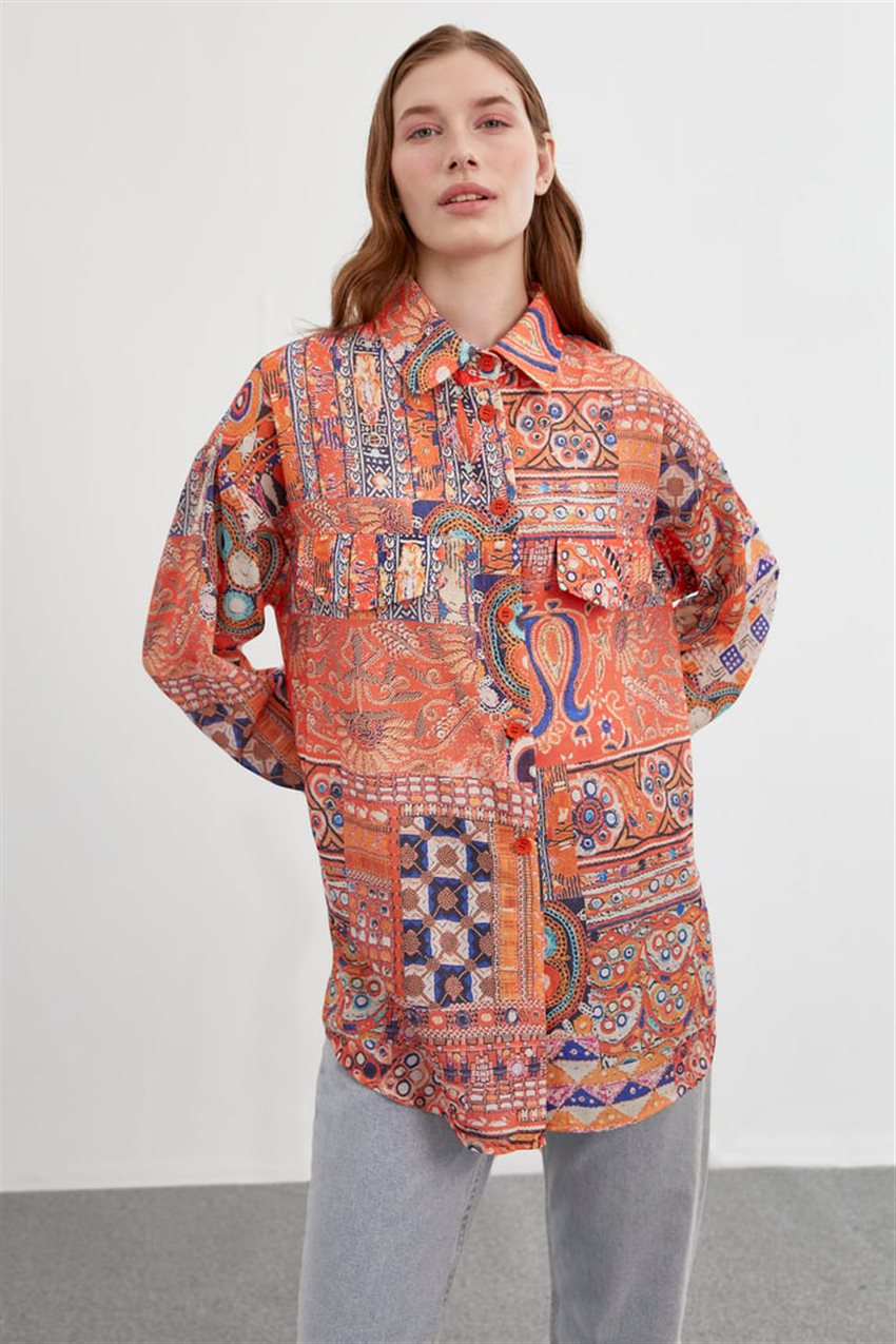 Shirt-orange G-0066-R1187