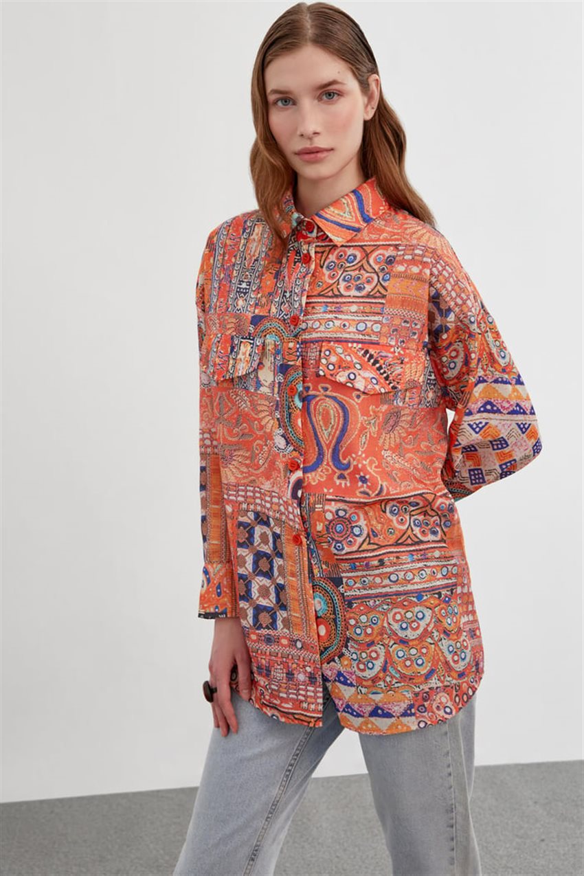 Shirt-orange G-0066-R1187