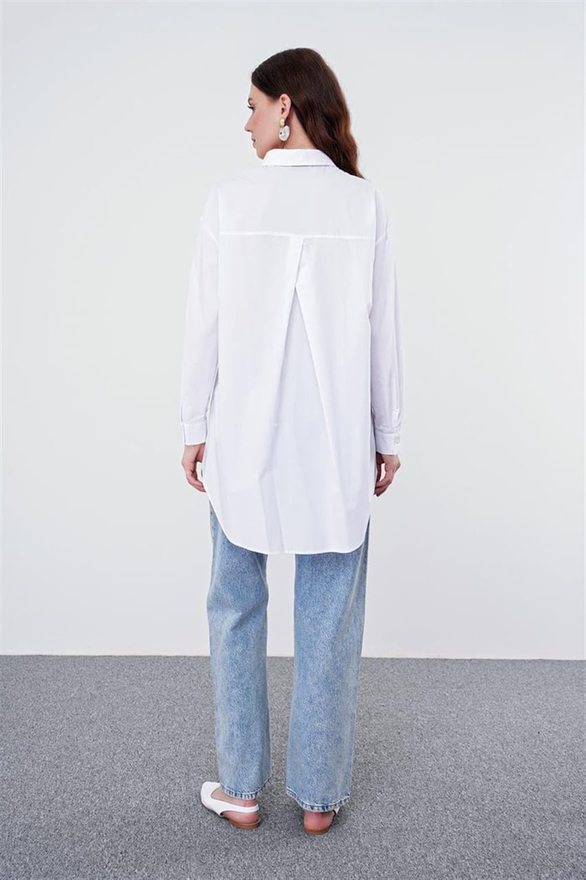 Shirt-White G-0065-R1049