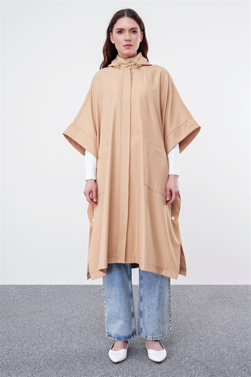 Poncho-Beige PNC-0007-R1041