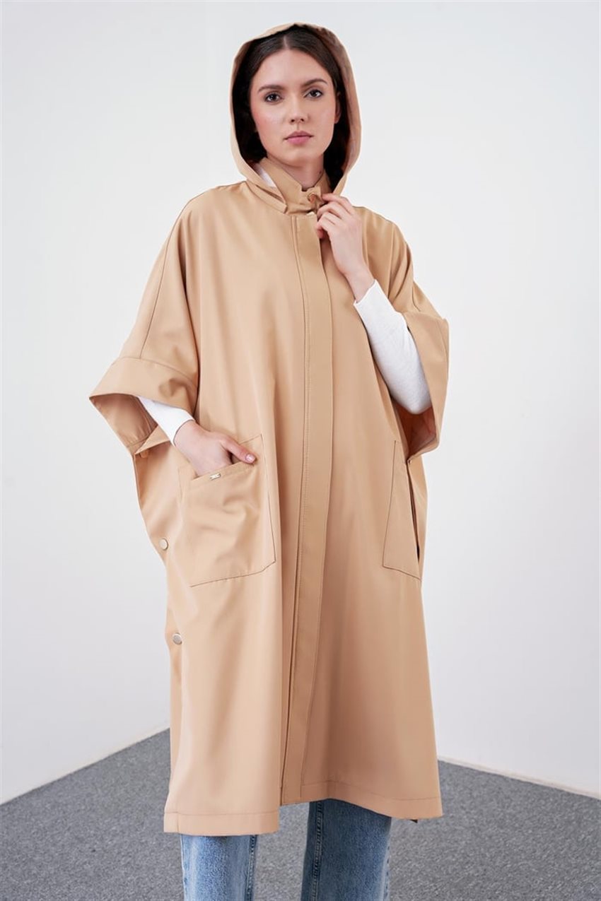 Poncho-Beige PNC-0007-R1041