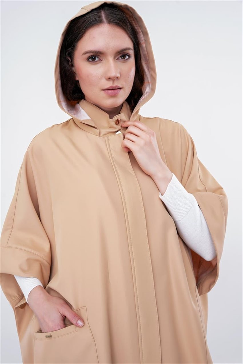 Poncho-Beige PNC-0007-R1041