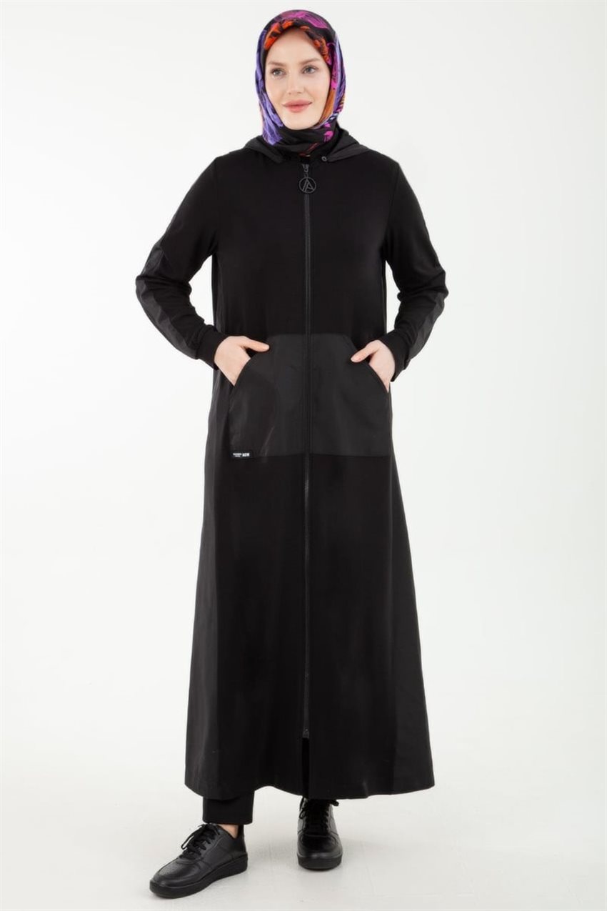 Abaya-Black 24YT807-2261