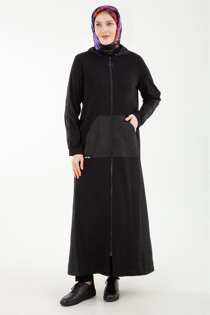 Abaya-Black 24YT807-2261