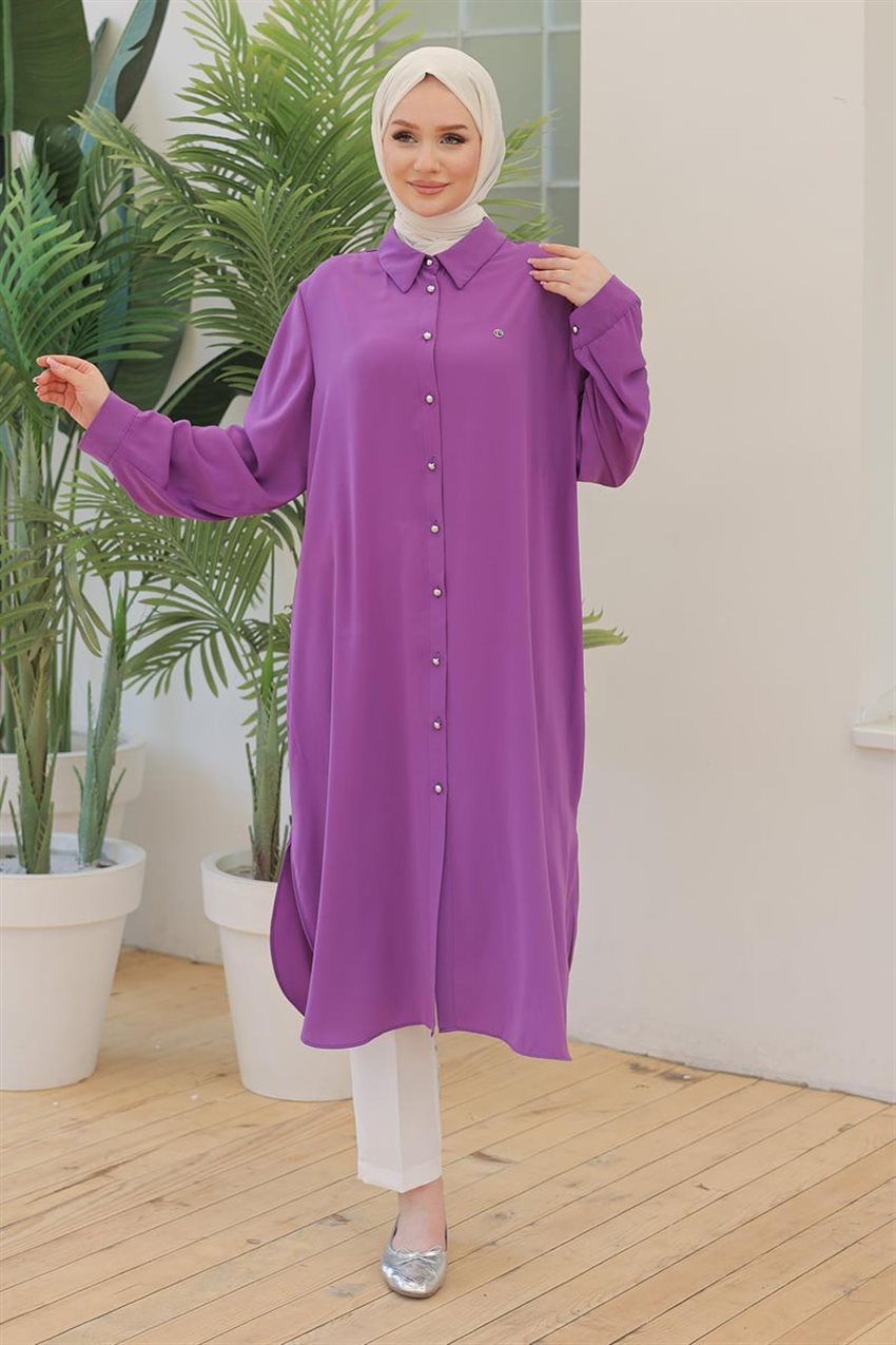 Tunic-Light Purple 24YT479-2543