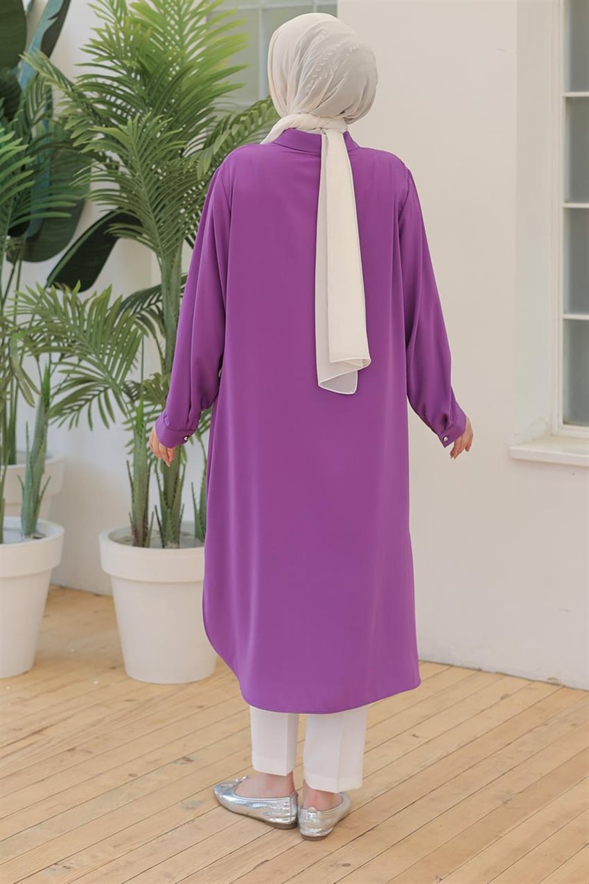 Tunic-Light Purple 24YT479-2543