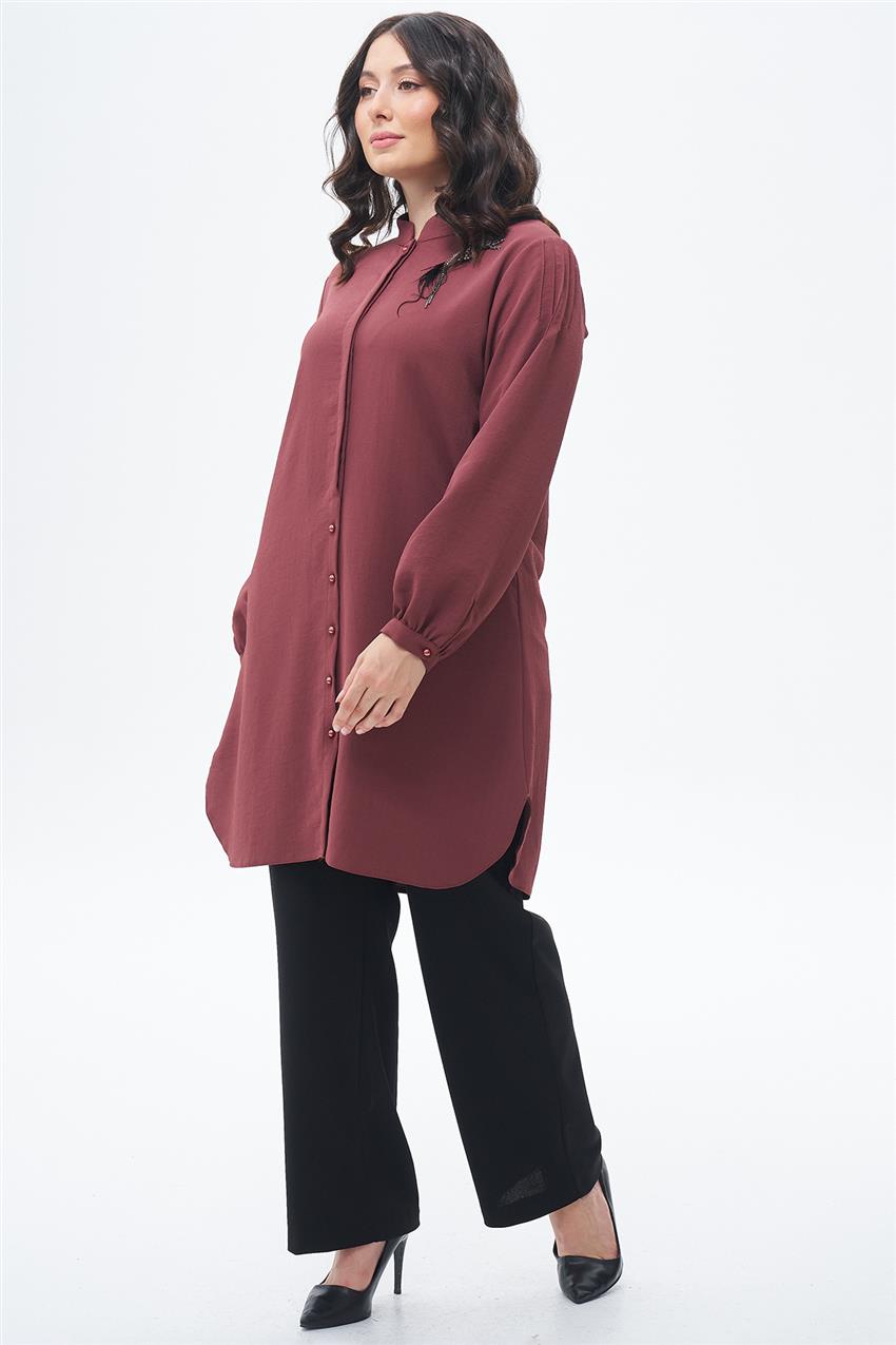 Tunic-Chestnut KA-A23-21102-312