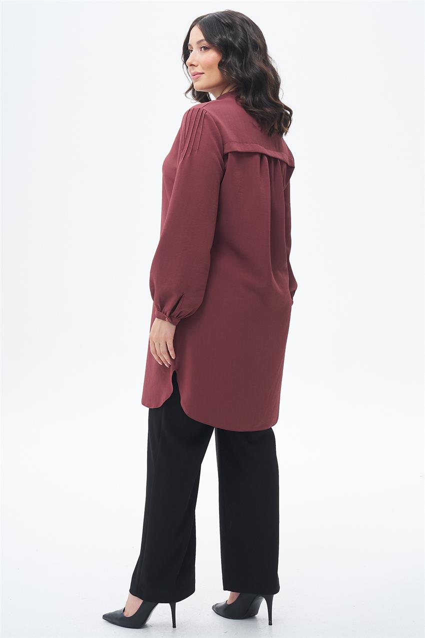 Tunic-Chestnut KA-A23-21102-312