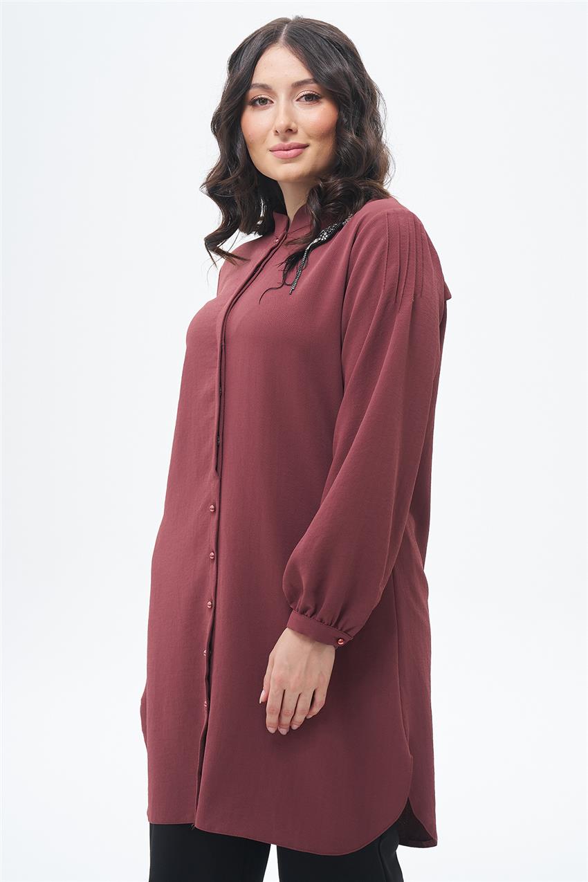 Tunic-Chestnut KA-A23-21102-312