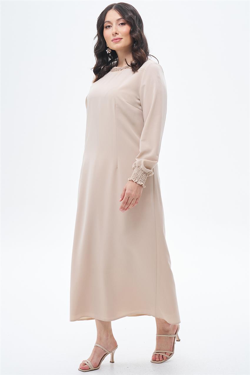 Dress-Sand Beige VV-B23-93015-581