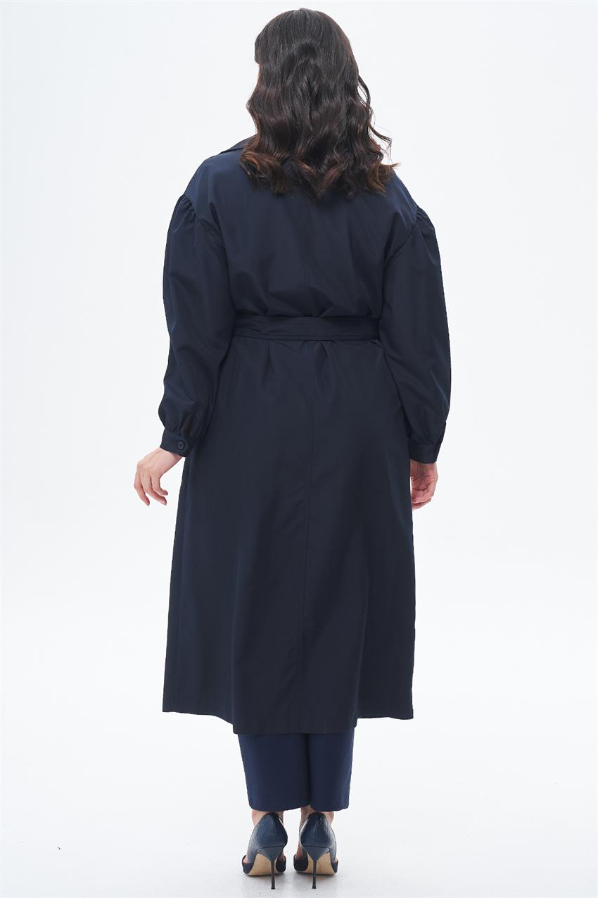 Trenchcoat-Navy Blue 1058-17