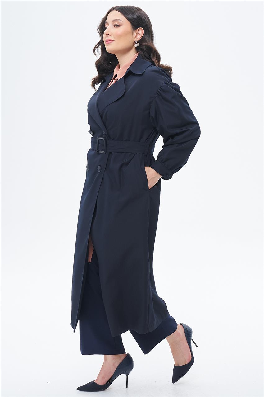 Trenchcoat-Navy Blue 1058-17