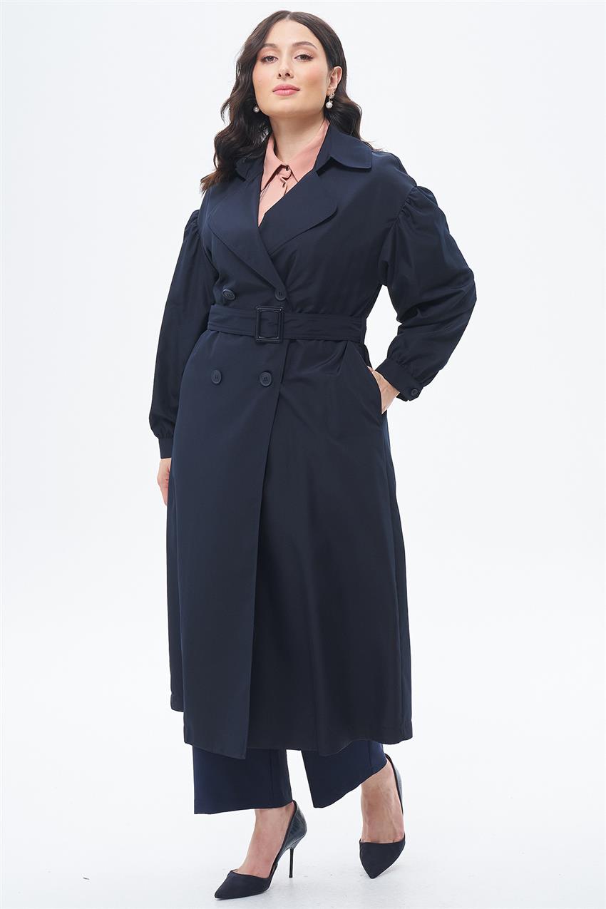 Trenchcoat-Navy Blue 1058-17