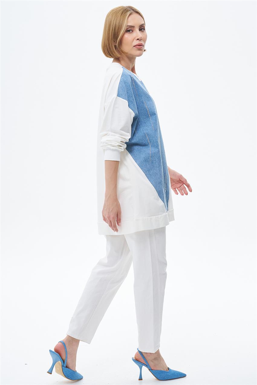 Tunic-White E-2008-02