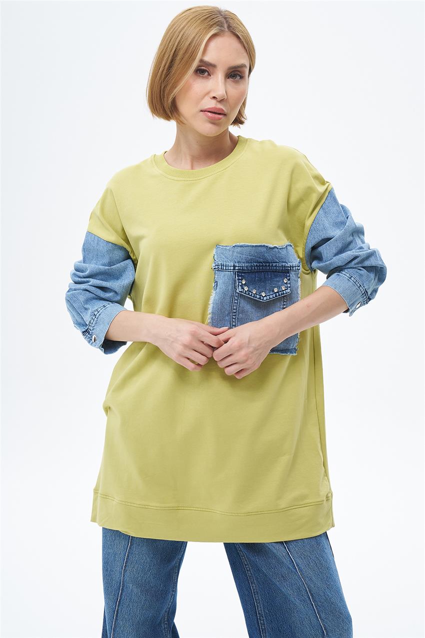 Tunic-Oil Green E-2015-109