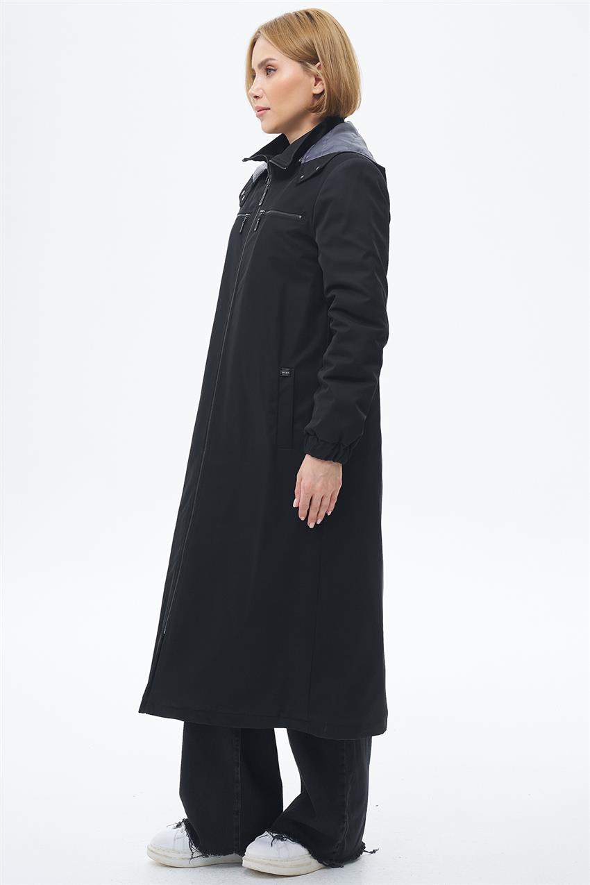 Coat-Black DO-A23-60004-01