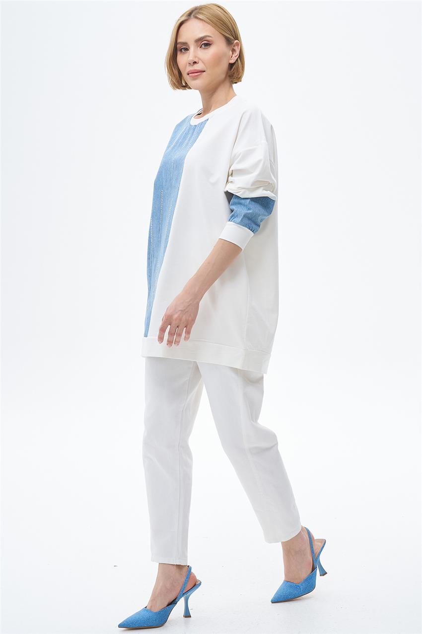 Tunic-White E-2008-02